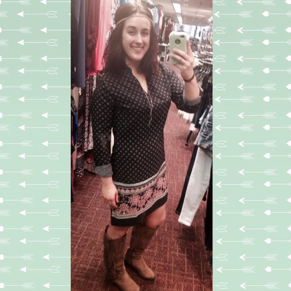 🎆Pre-Loved Vanity Boho Dress